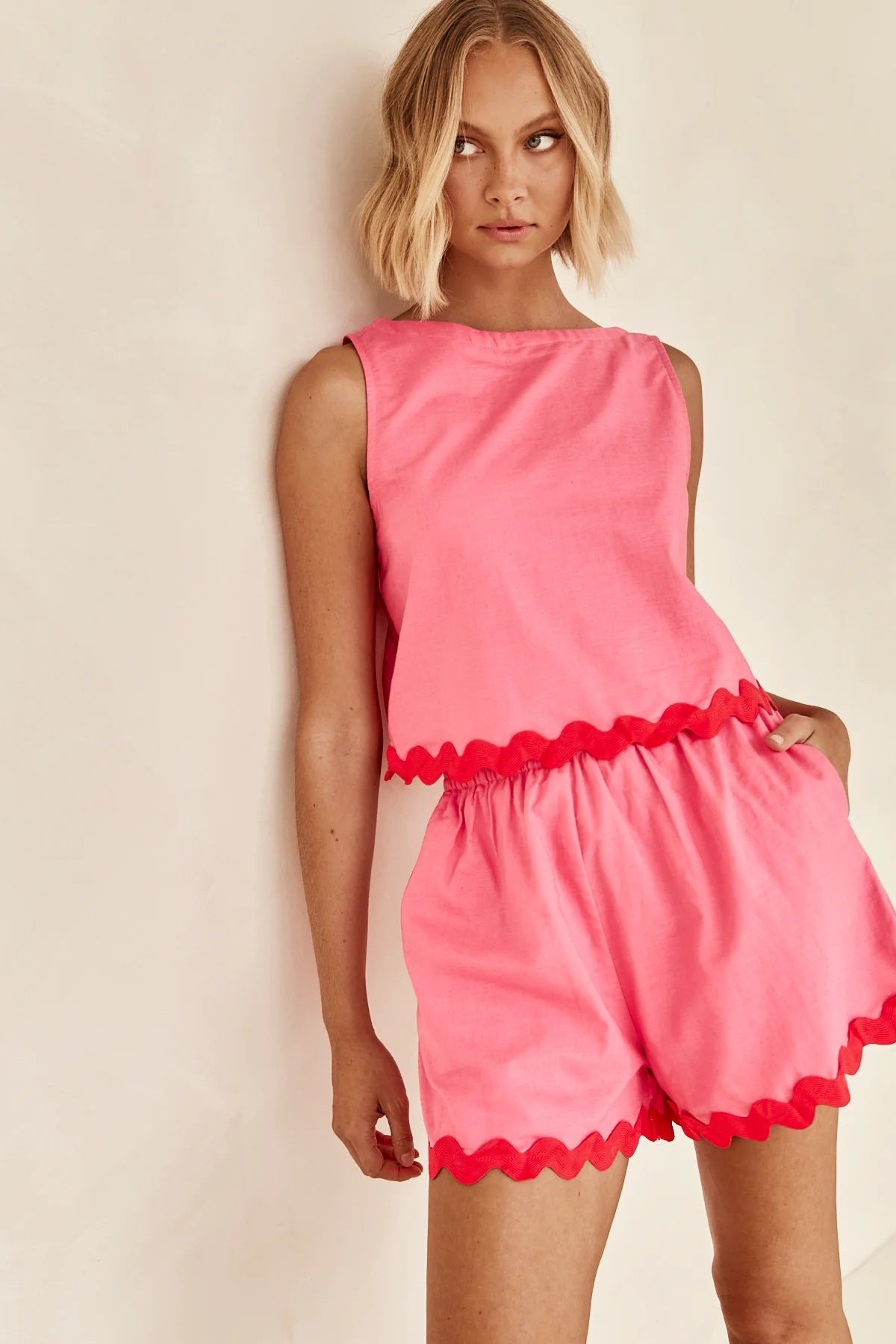 2024 Spring Summer Women's Casual Sleeveless Set