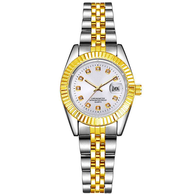 The Soleil Unisex Calendar Quartz Watch | Evarisluxe