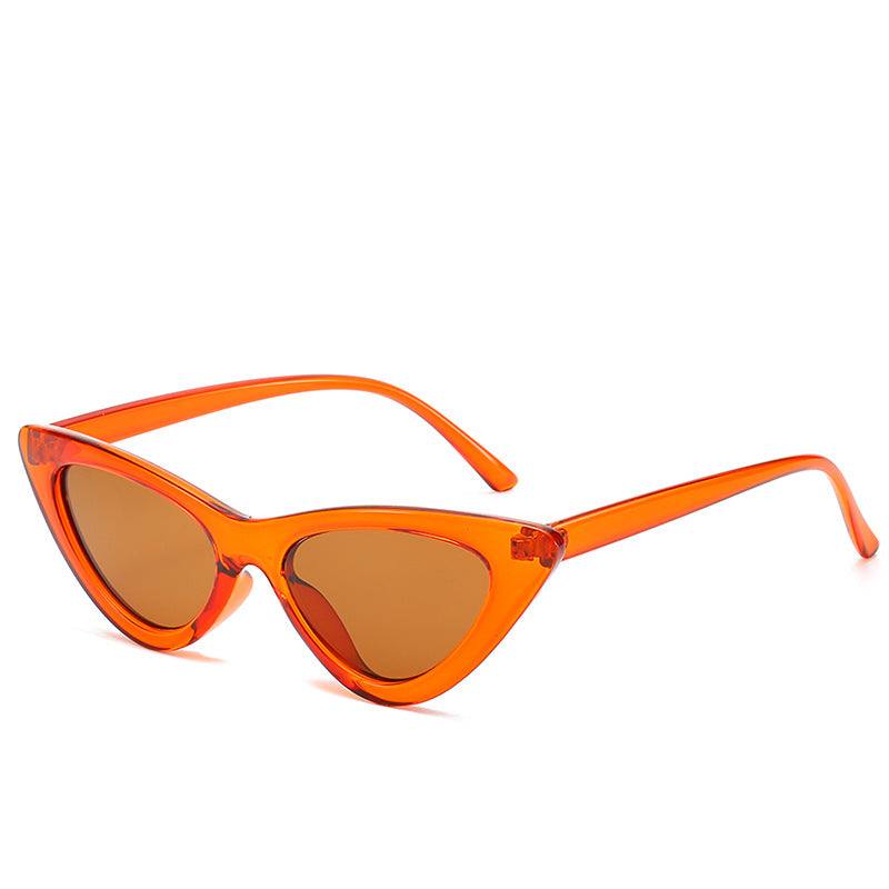 Retro Triangle Cat Eye Sunglasses for Women