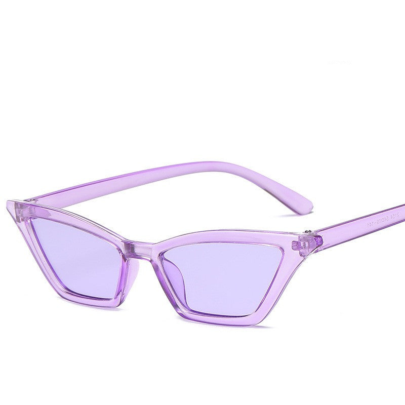 Retro Cat Eye Sunglasses for Women - Colorful Style