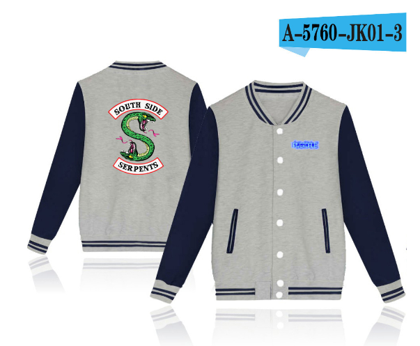 Riverdale Style Baseball Jacket for Men and Women