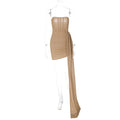 2024 Spring Women's Sexy Wrap Dress with Lace-Up Design