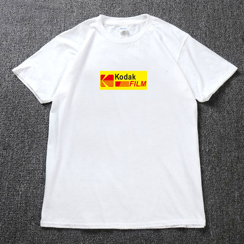 Loose Fit Hip Hop Letter Print T-Shirt for Men & Women