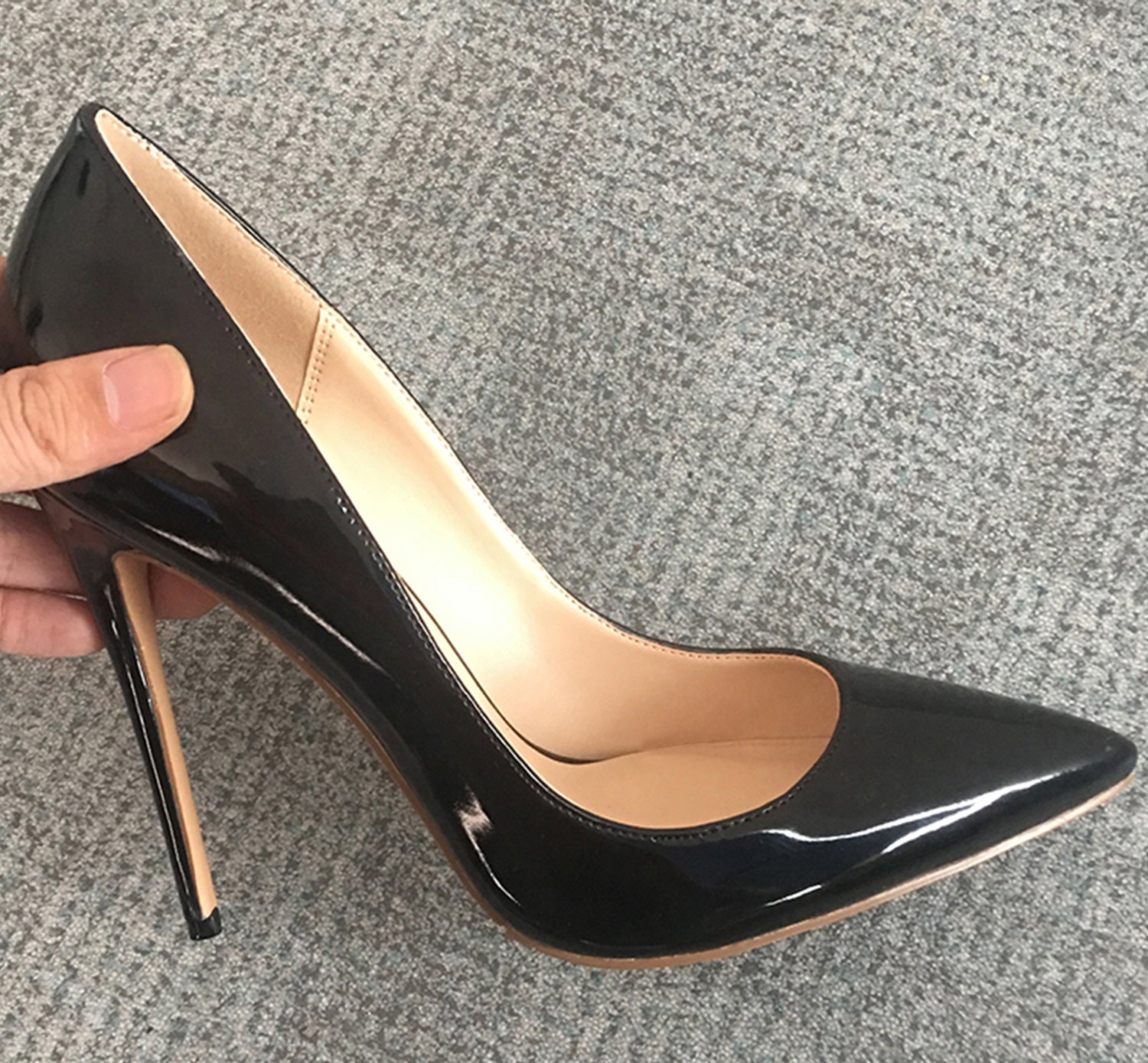 Evarisluxe Sur Mesure Pointed Custom Heel