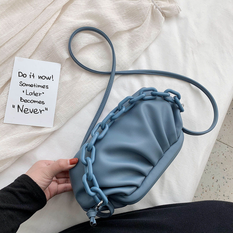 Chic Chain Handle Bucket Bag for Women (2020 Summer)