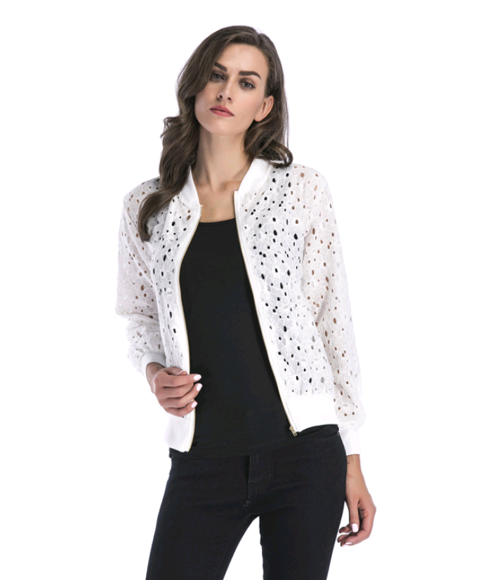 2020 Spring Summer Lace Hollow Out Cardigan for Women