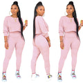Thick Hoodie Pocket Casual Two-Piece Set