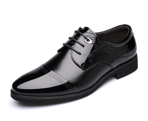 2020 Spring New Men's Leather Dress Shoes