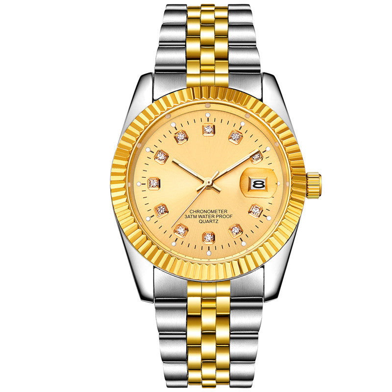 The Soleil Unisex Calendar Quartz Watch | Evarisluxe