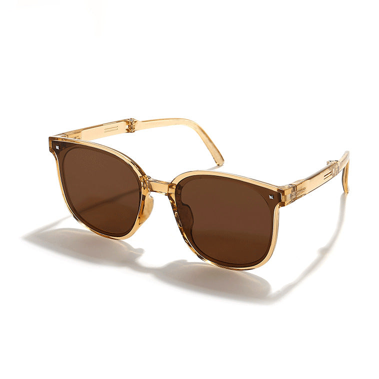 Fashionable Retro Foldable Sunglasses for Women