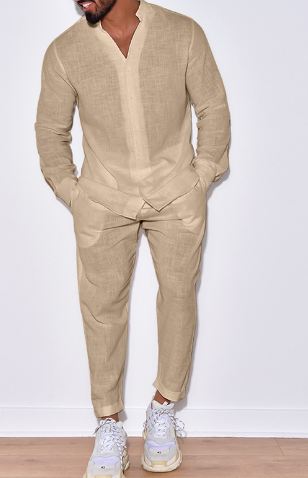 Mateo Comfortable Casual Set for Men (One Set)