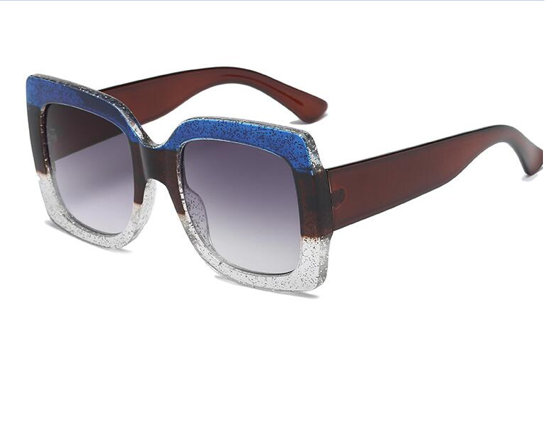 Evarisluxe Tri-Color Frame Sunglasses