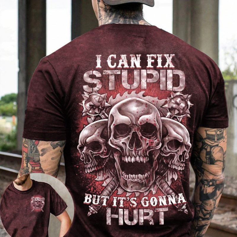 2021 Summer Men's Streetwear 3D Printed T-Shirt