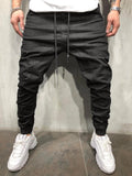 Casual Sports Pants for Men with Drawstring