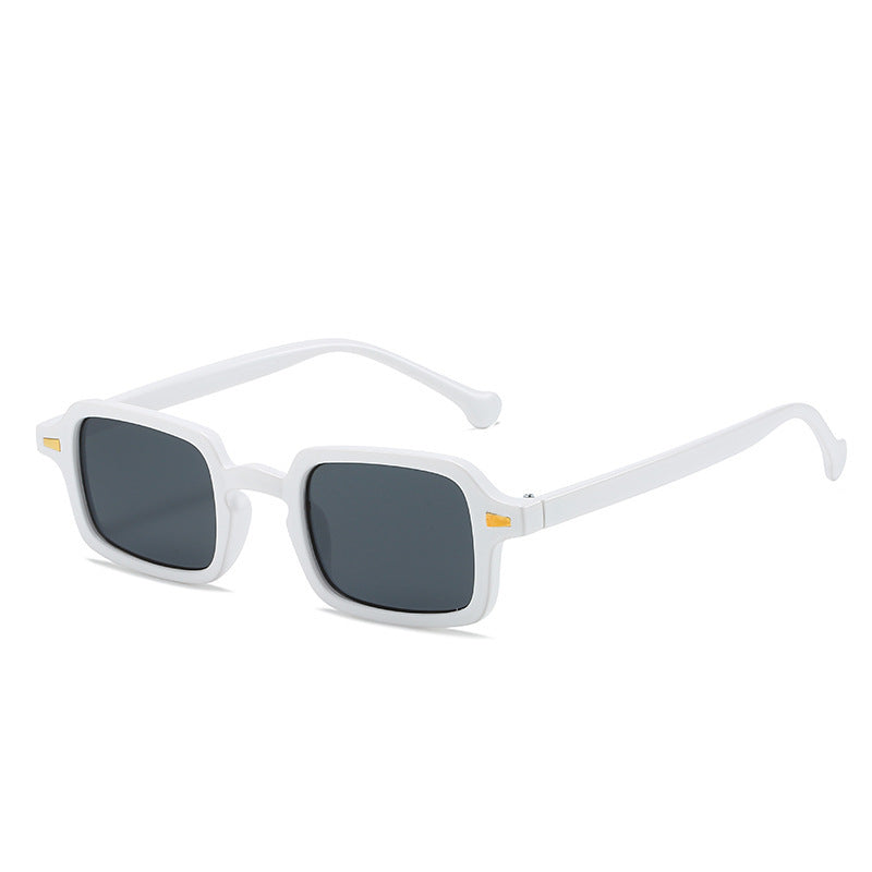 The Soleil Retro Square UV400 Sunglasses | Evarisluxe