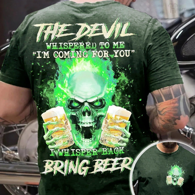 2021 Summer Men's Streetwear 3D Printed T-Shirt