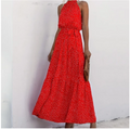 Bohemian Print Dress for Spring and Summer