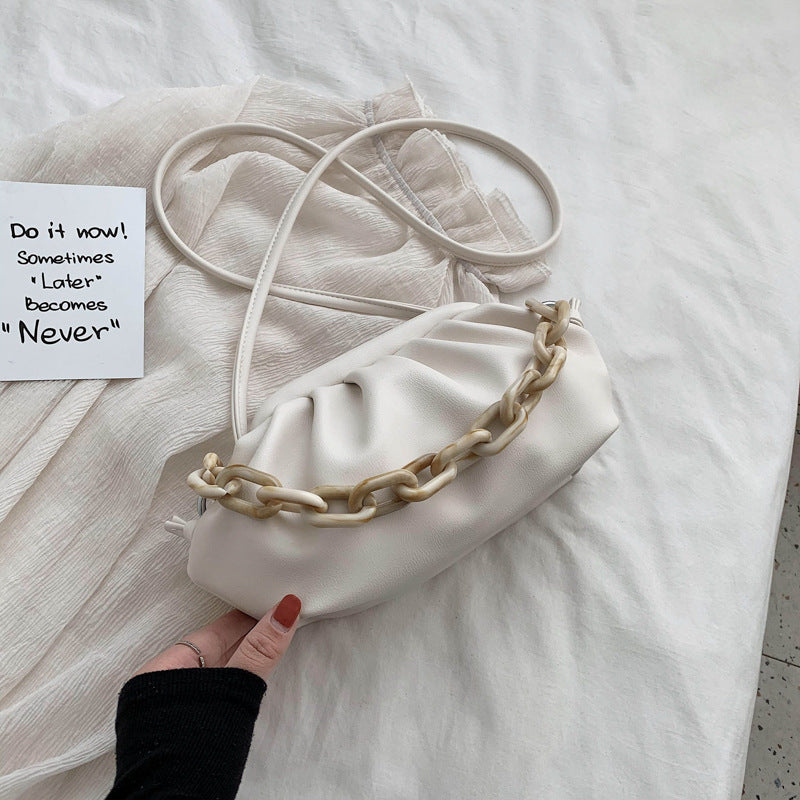 Chic Chain Handle Bucket Bag for Women (2020 Summer)