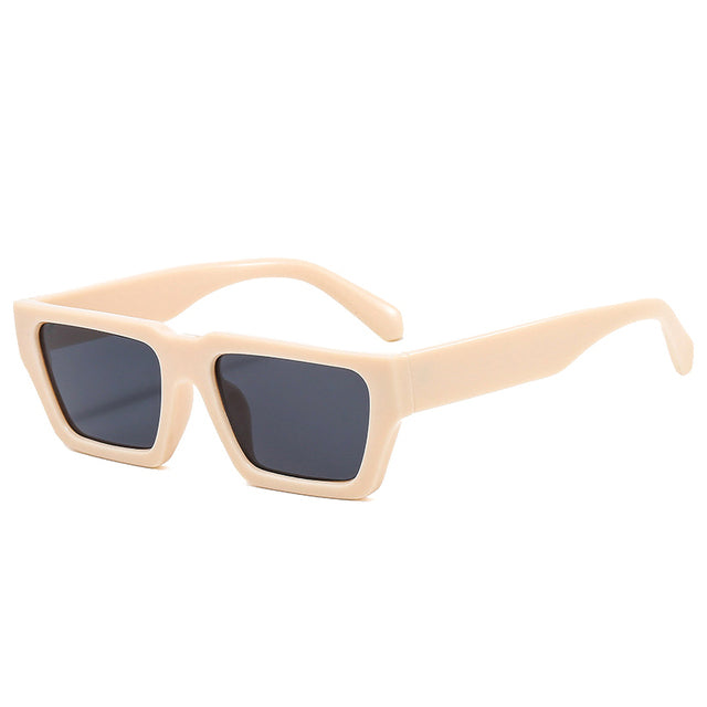 Retro Square Jelly Sunglasses for Men and Women