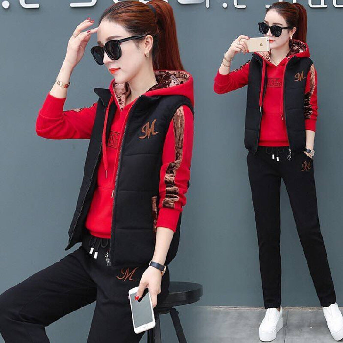 Women's Winter Velvet 3-Piece Sports Set (2020)