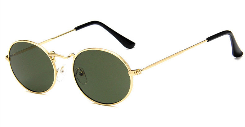 Retro Oval Sunglasses for Men and Women - Classic Style