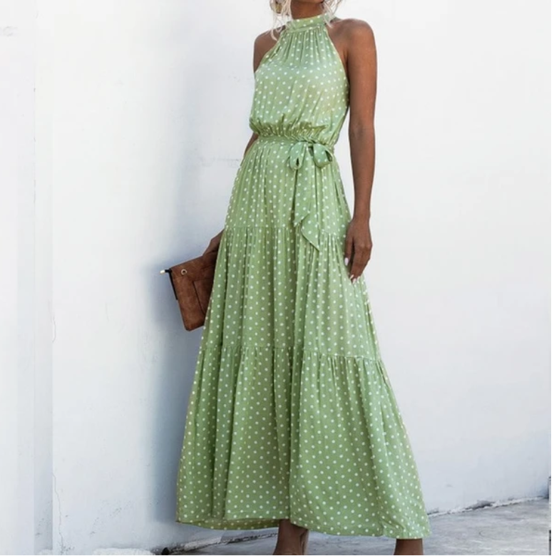 Bohemian Print Dress for Spring and Summer