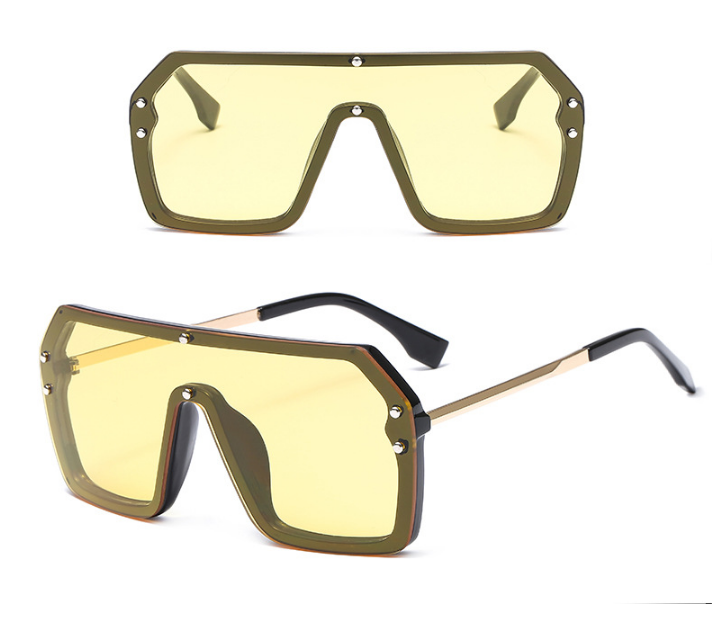 Trendy Square Frame Sunglasses for Men and Women