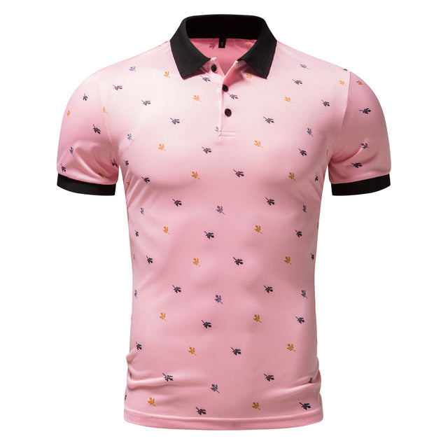2024 Summer Men's Polo T-Shirt in 2 Colors, Short Sleeve