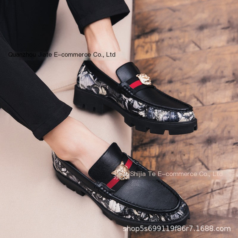 Men's Trendy Summer Leather Toe Layer Footwear