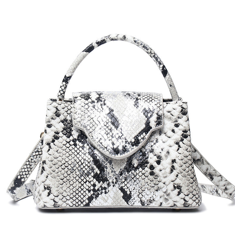 Evarisluxe Snake Skin Embossed Evening Handbag
