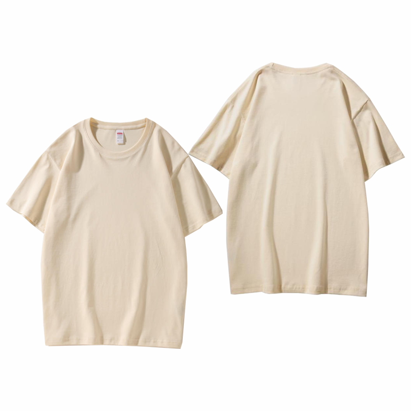 2024 Summer Cool Silk Loose Plain T-Shirt for Men
