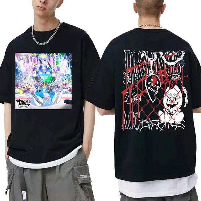 Bladee 333 Hip Hop Trend Cotton T-Shirt for Men & Women