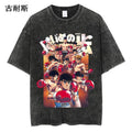 Vintage Loose-Fit Short Sleeve T-Shirt for Men