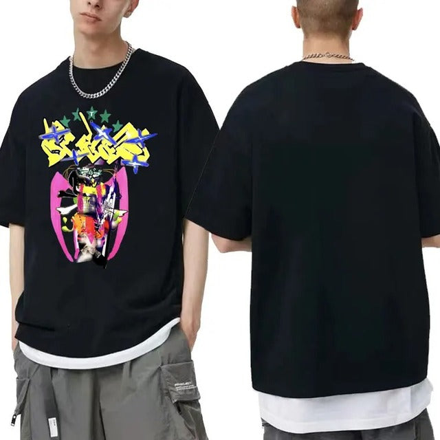 Bladee 333 Hip Hop Trend Cotton T-Shirt for Men & Women