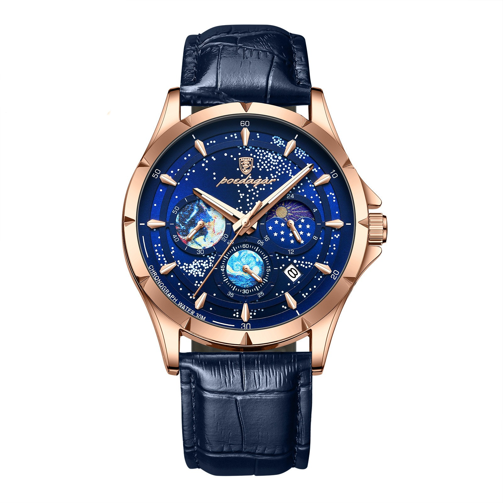 Men's Luminous Waterproof Watch