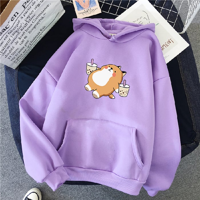 Casual Loose Couple Hoodie Jacket