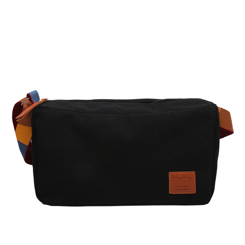 2023 Summer Canvas Women's Bag with Colorful Straps