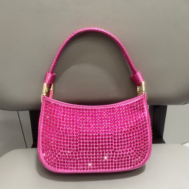 The Cristal Rhinestone Evening Clutch | Evarisluxe