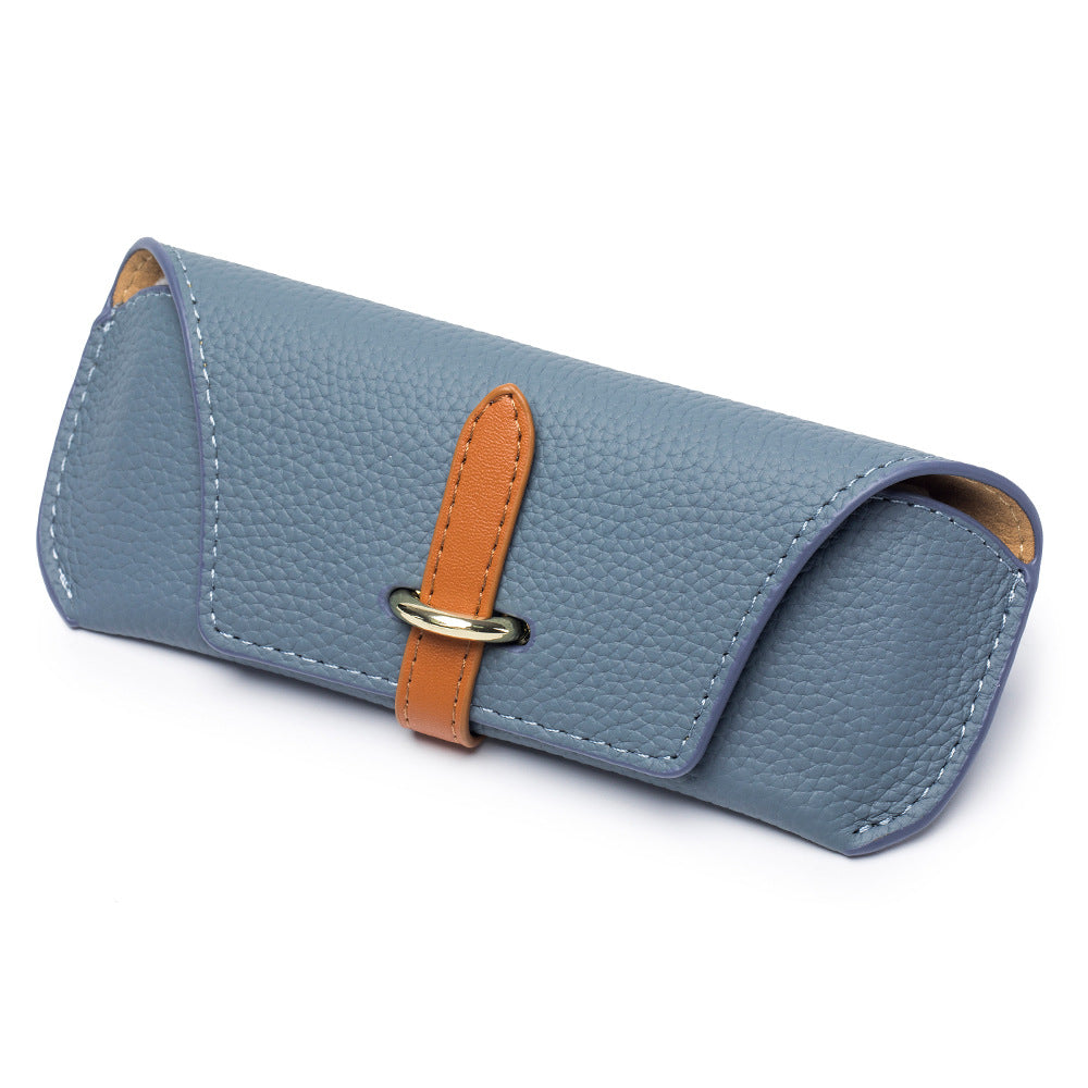 Creative Portable Leather Sunglasses Case for Men & Women