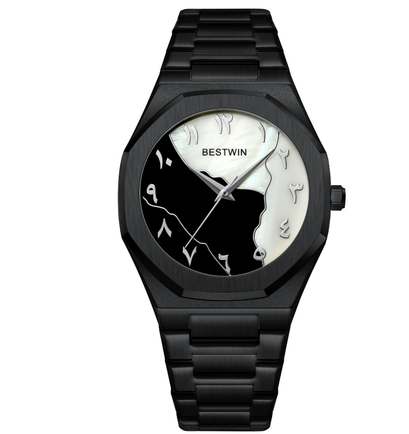 The Acier Steel Quartz Watch | Evarisluxe