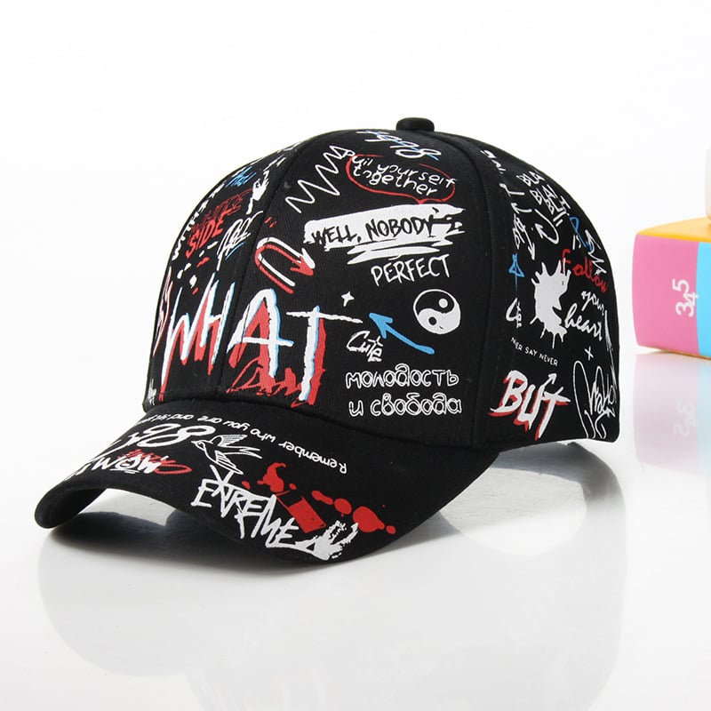 The Graffiti Urbain Cap | Evarisluxe