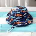 Kids' Fisherman Hat with Floral Print for Summer