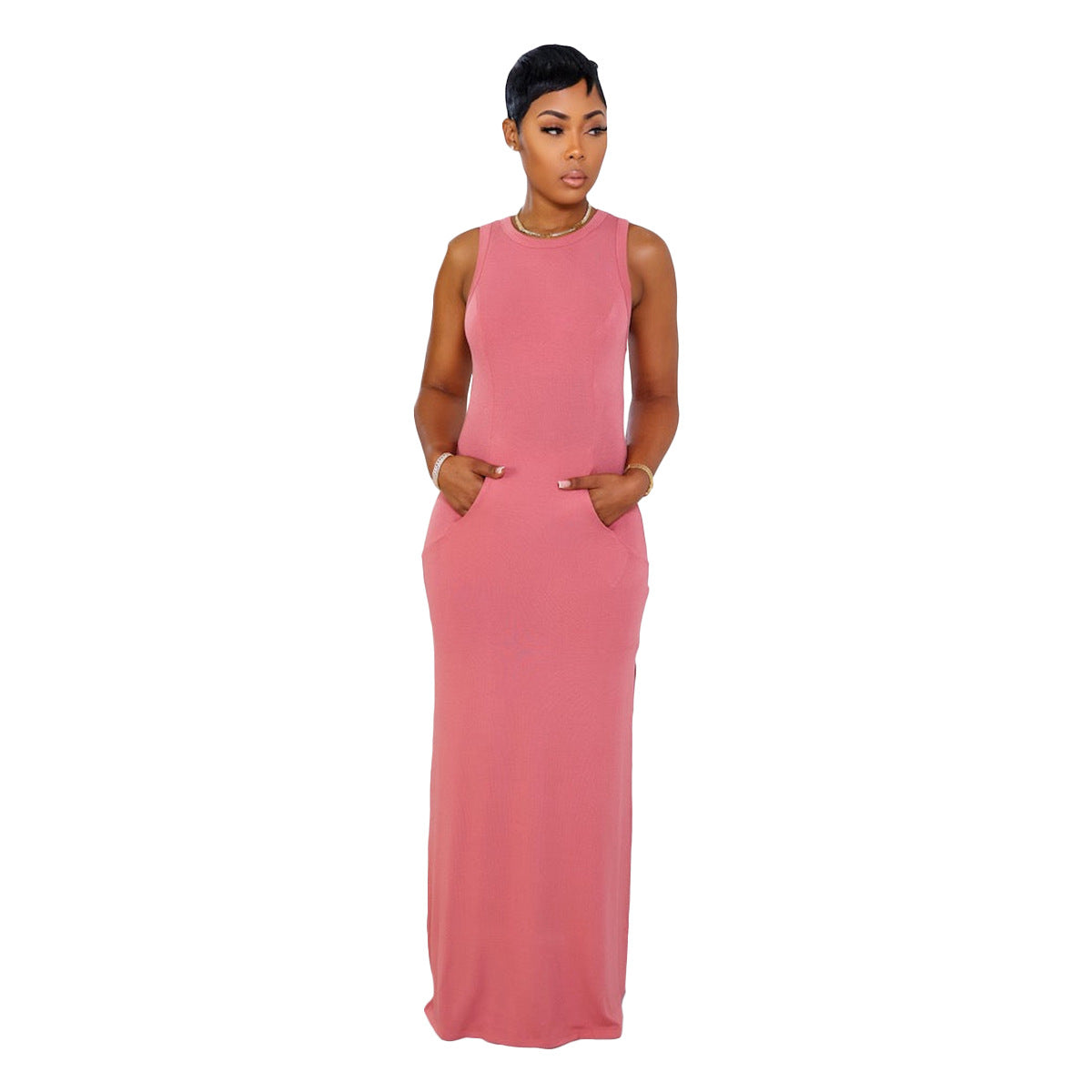 Women's Extra Thick Cotton Dress for Spring/Summer
