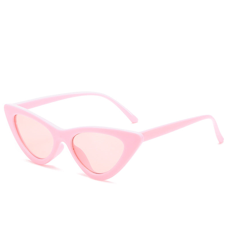 Retro Triangle Cat Eye Sunglasses for Women