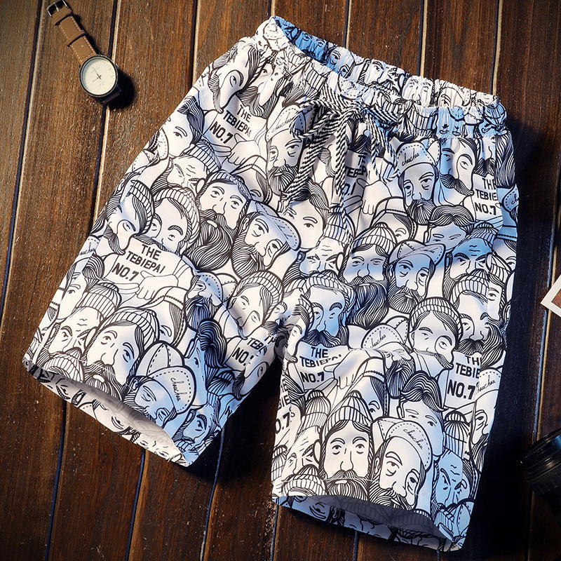 K167 Summer Casual Beach Pants for Men and Women