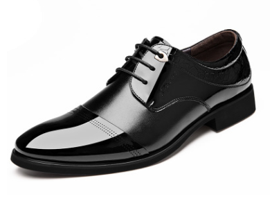 2020 Spring Men's Business Dress Shoes - Stylish Lace-ups