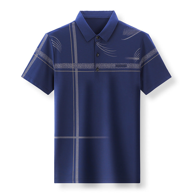 Men's Short Sleeve Polo Shirt for Summer 2022