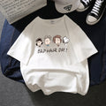 White Short Sleeve T-Shirt for Women - Summer 2021 Style