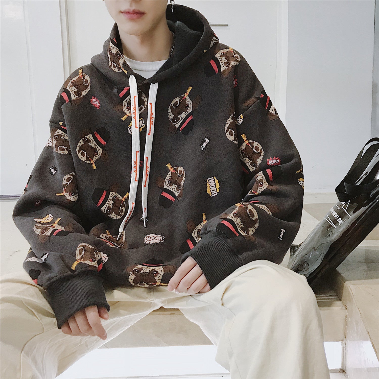 Harajuku Hip Hop Sweatshirt Jacket