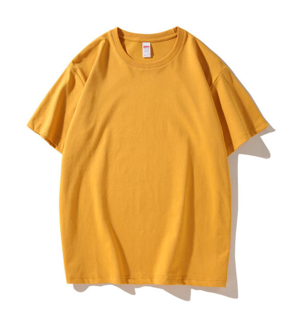 2024 Summer Cool Silk Loose Plain T-Shirt for Men